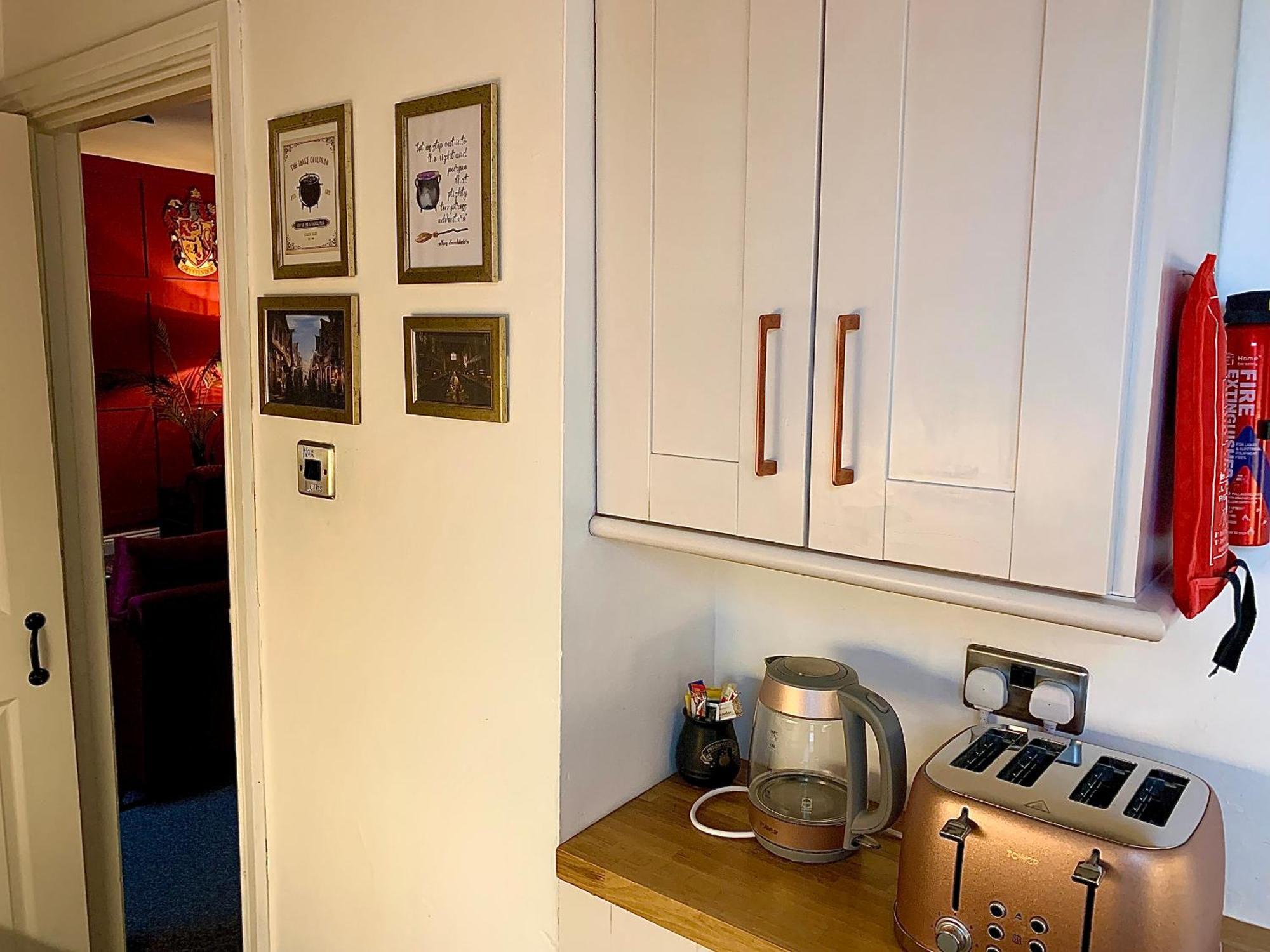 Ferienwohnung The Wizard'S Loft Alnwick Exterior foto