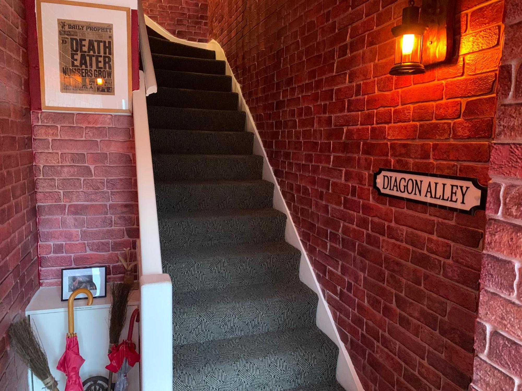 Ferienwohnung The Wizard'S Loft Alnwick Exterior foto